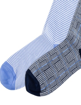 Set de calcetín Polo RL de algodón para hombre 2 pares