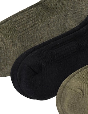 Set de tín Polo RL de algodón para hombre 6 pares