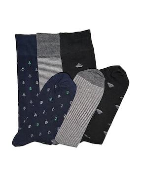 Set de calcetín transpirable JBE de algodón para hombre 3 pares