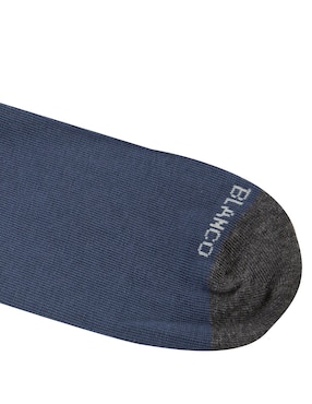 Set de calcetín comfort Punto Blanco de algodón para hombre 5 pares