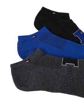 Set protector de pie Tommy Hilfiger de algodón para hombre 3 pares