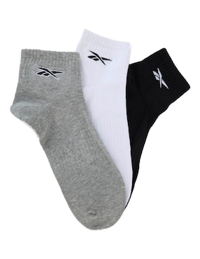 Set de tín comfort Reebok de algodón para hombre 3 pares