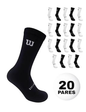 Calceta comfort Wilson para hombre 20 pares