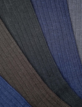 Set de calceta comfort JBE de algodón para hombre 6 pares