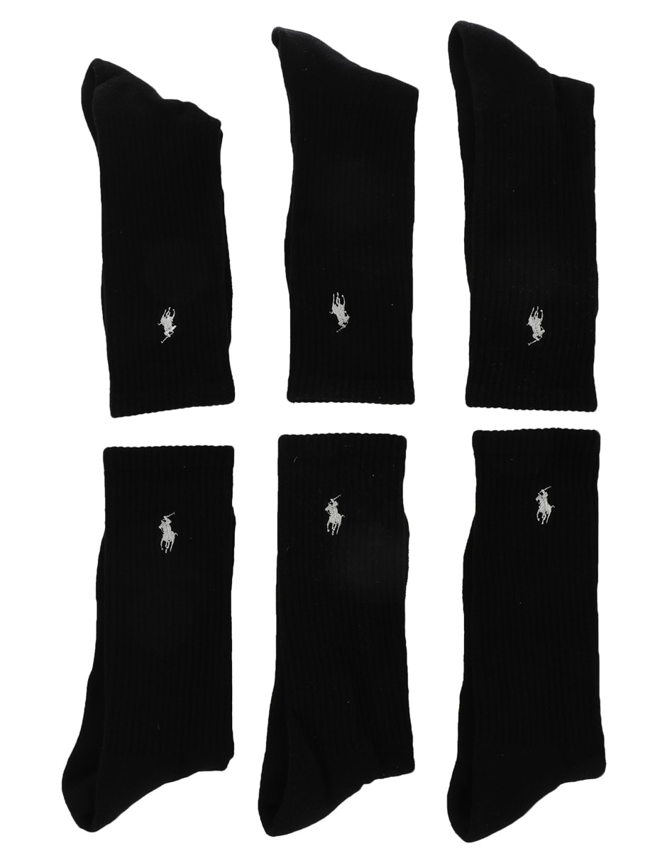 CALCETIN POLO RALPH LAUREN REGU, NEGRO
