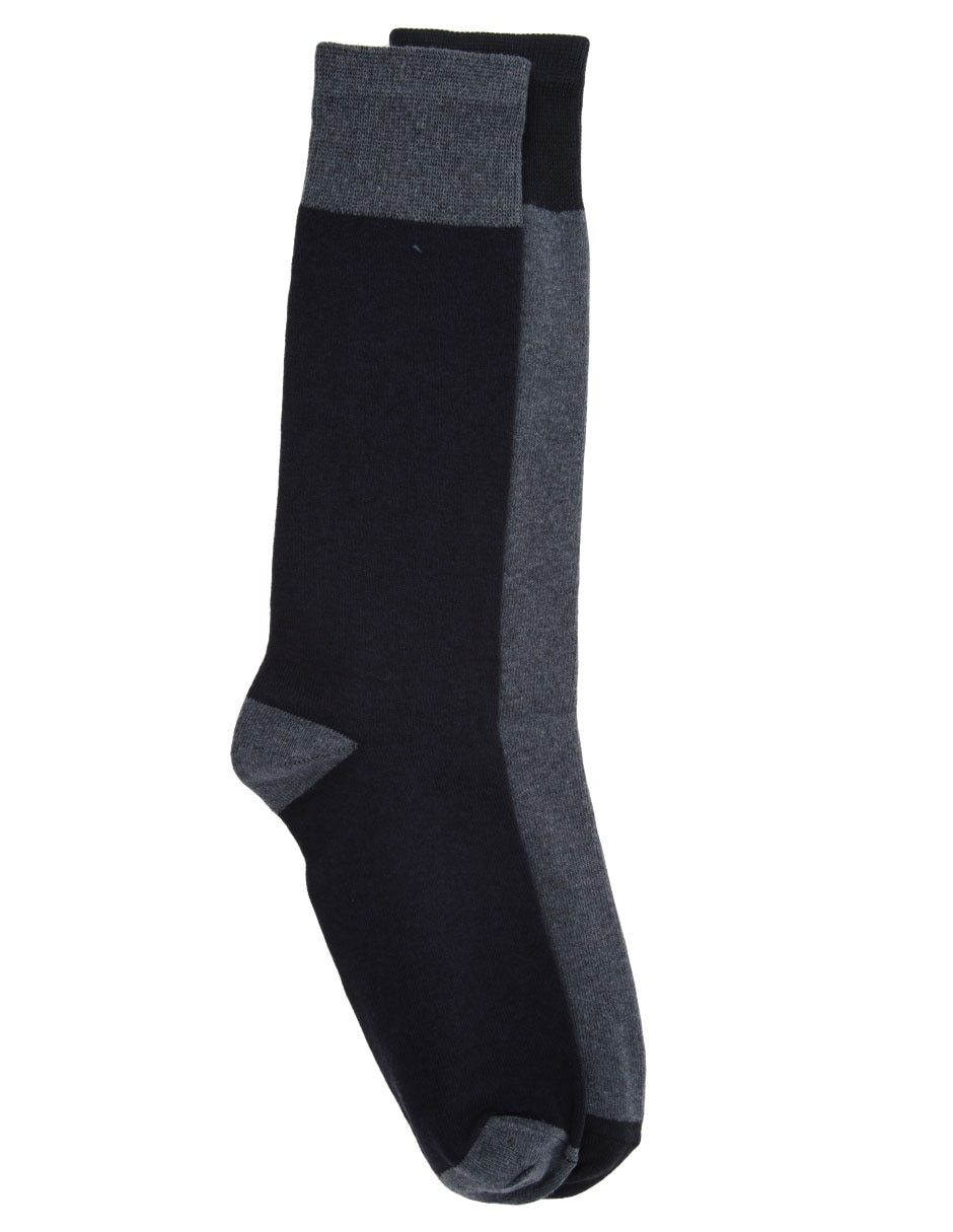 Set de calcetín comfort de algodón para hombre 2 pares