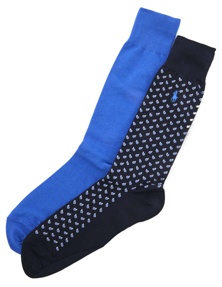 Set de calcetín comfort de algodón para hombre 2 pares