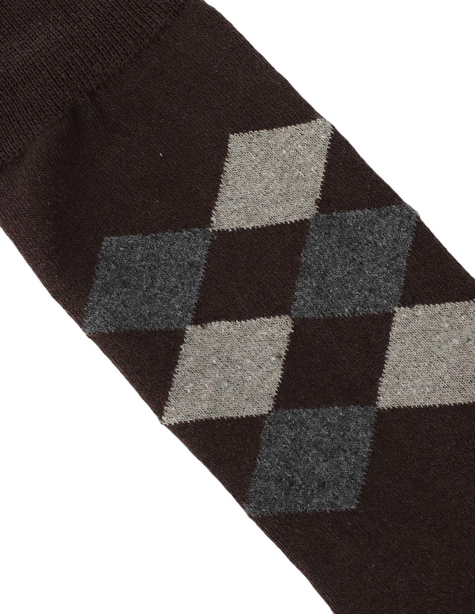 Set de calceta comfort de algodón para hombre 3 pares 6