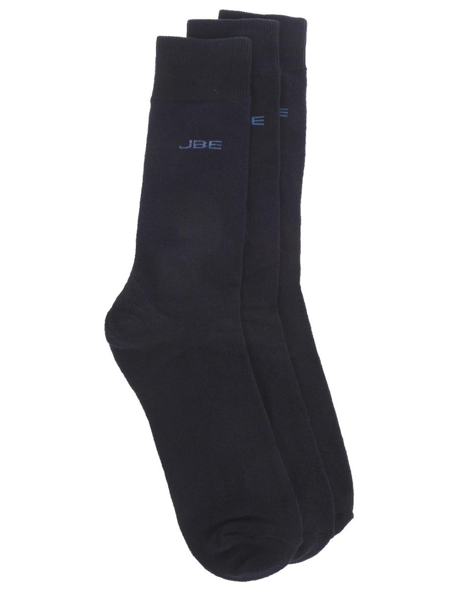 Set de calceta de algodón para hombre 3 pares