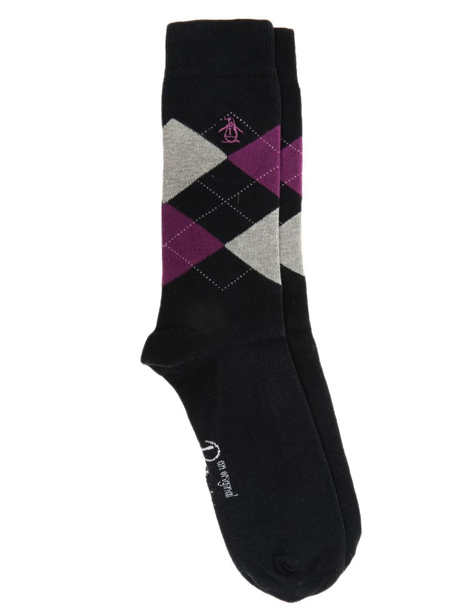 Calceta de algodón para hombre