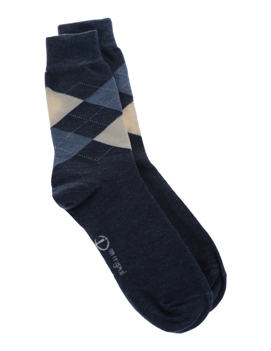 Calceta comfort de algodón para hombre