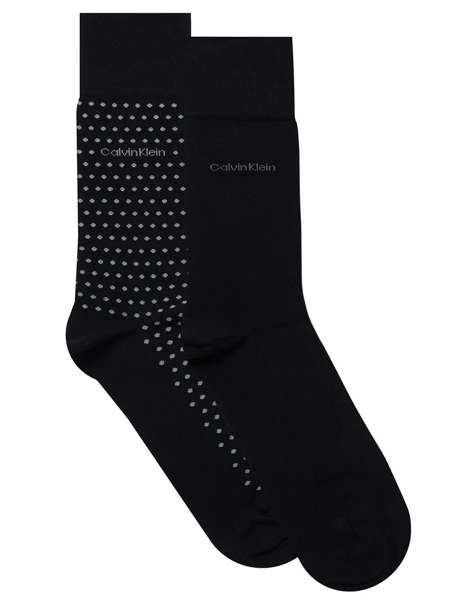 Set de calceta comfort de algodón para hombre 2 pares