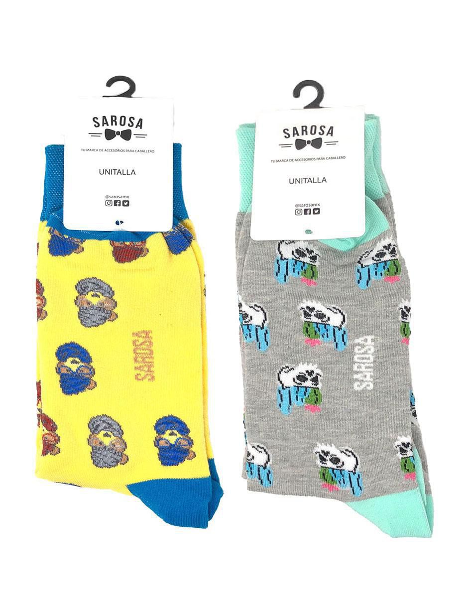 Set de calcetín comfort de algodón para hombre 2 pares 4