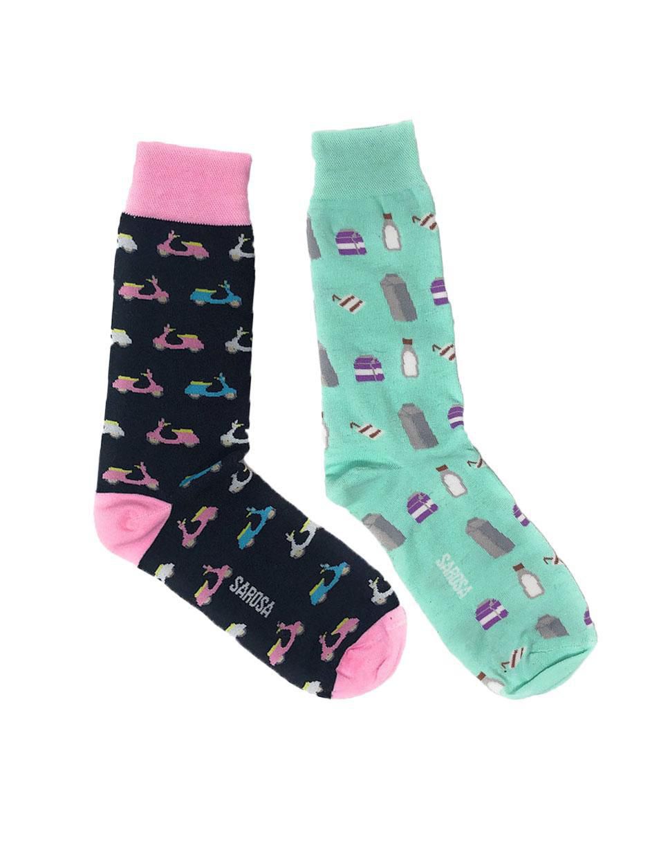 Set de calcetín comfort de algodón para hombre 2 pares 2