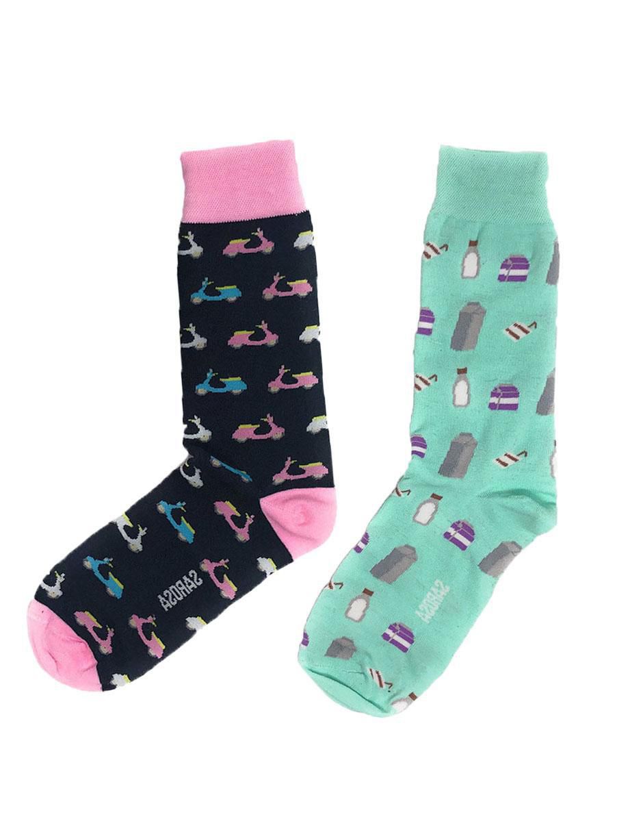 Set de calcetín comfort de algodón para hombre 2 pares 3