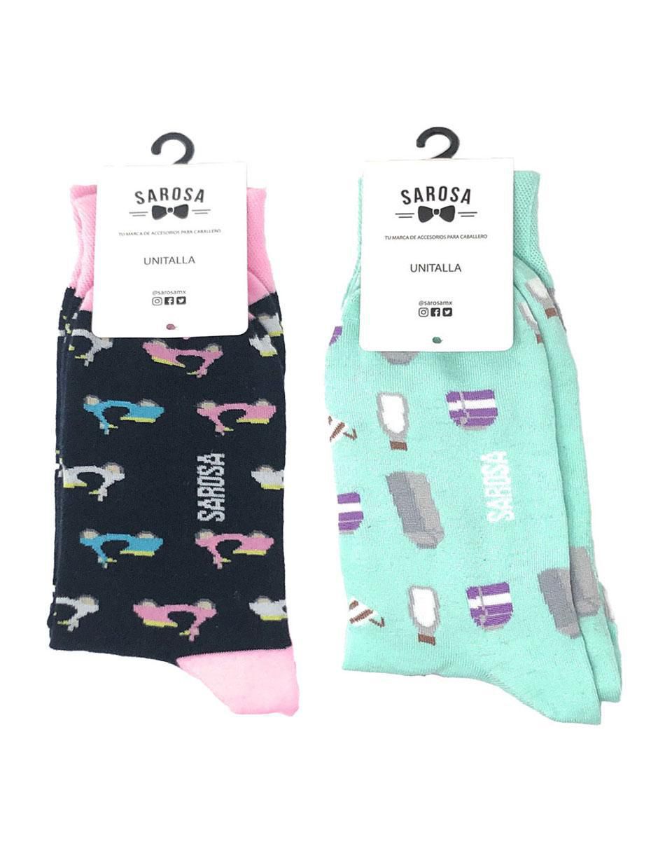 Set de calcetín comfort de algodón para hombre 2 pares 4