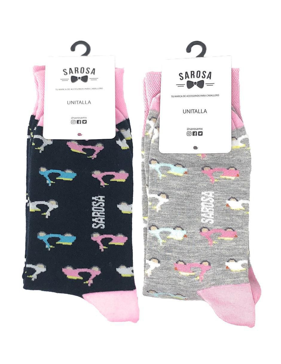 Set de calcetín de algodón para hombre 2 pares 4
