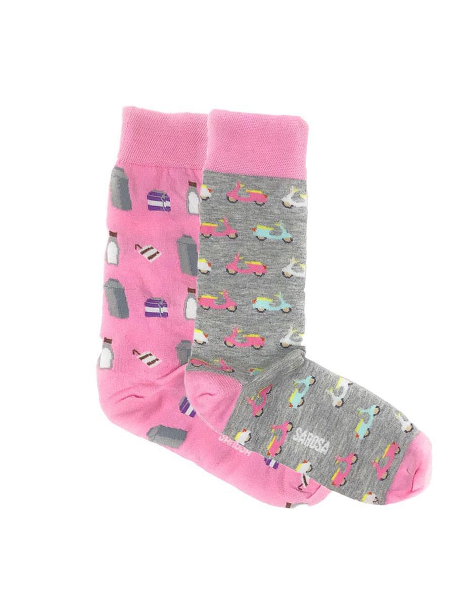 Set de calcetín de algodón para hombre 2 pares