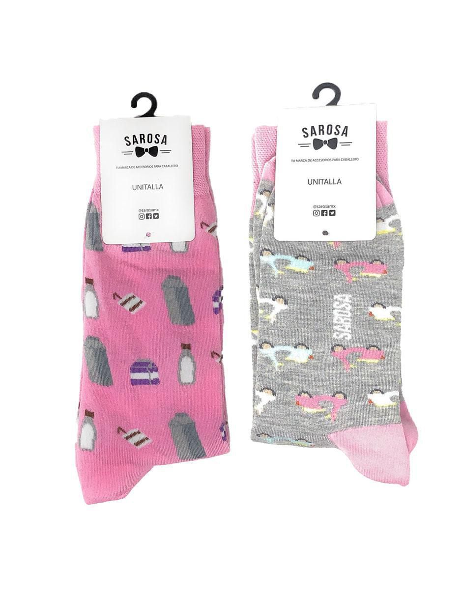Set de calcetín de algodón para hombre 2 pares 4