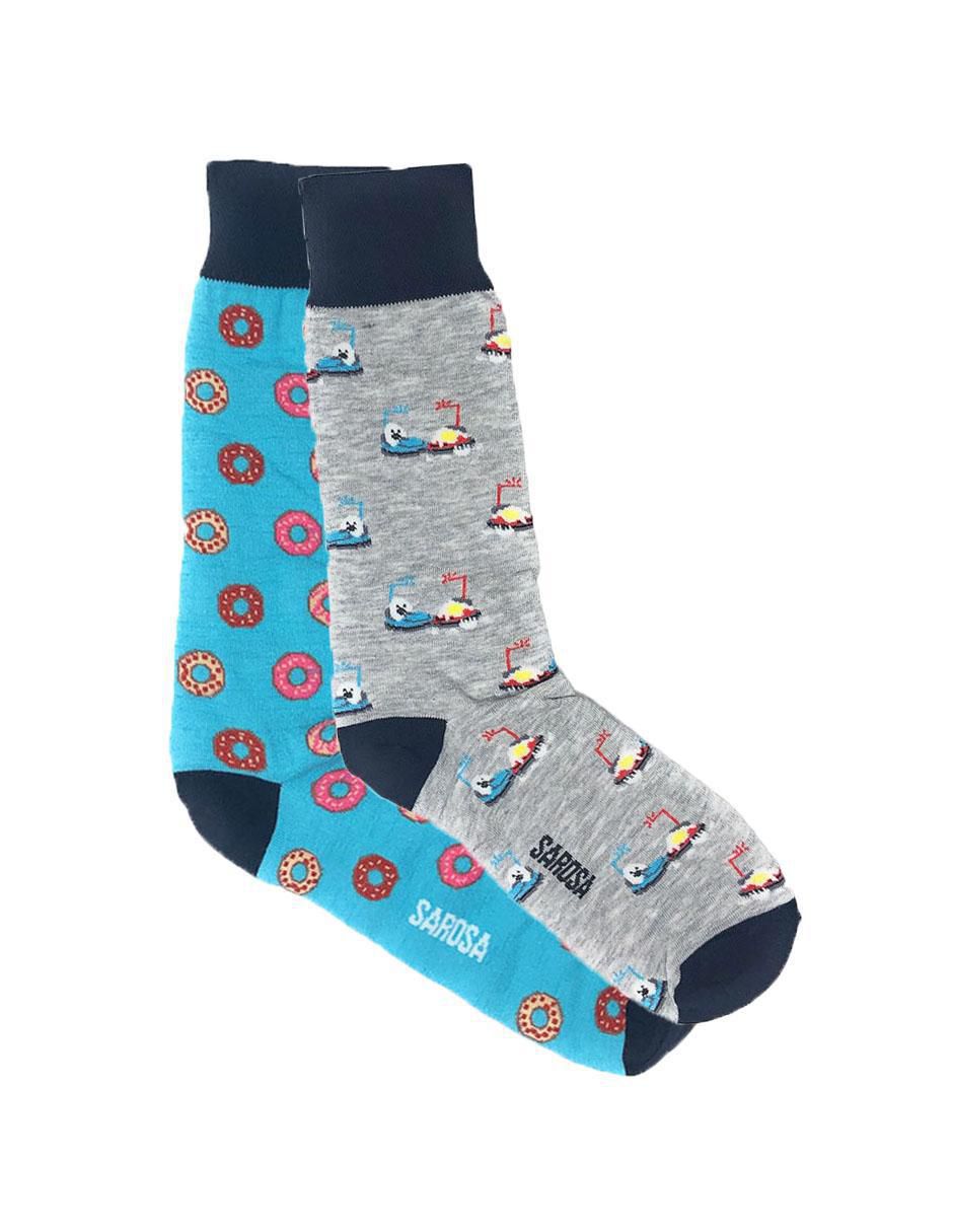 Set de calcetín comfort de algodón para hombre 2 pares