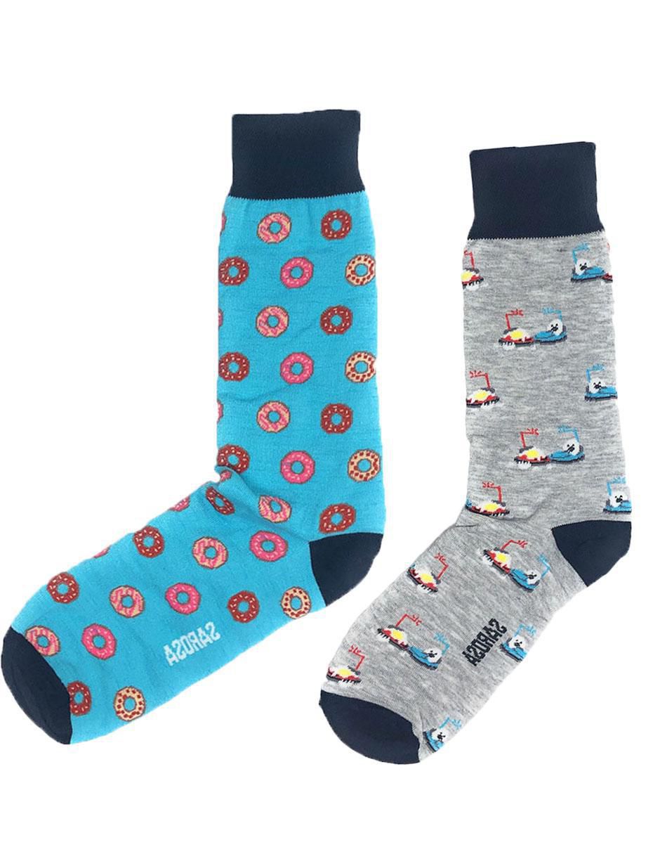 Set de calcetín comfort de algodón para hombre 2 pares 3