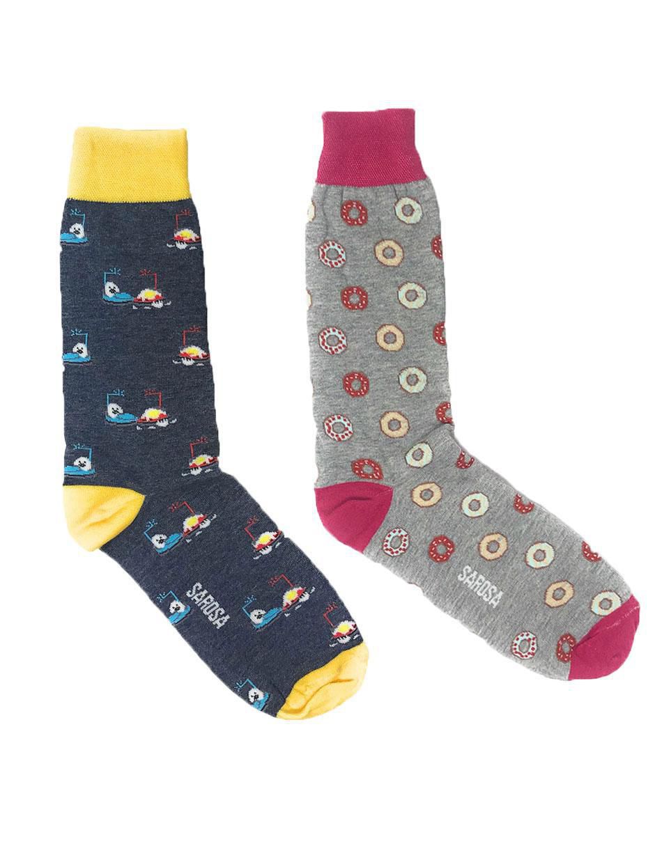 Set de calcetín de algodón para hombre 2 pares 2