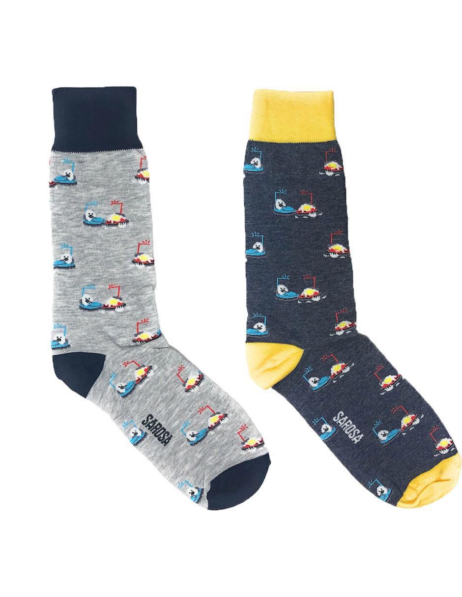 Set de calcetín de algodón para hombre 2 pares 2