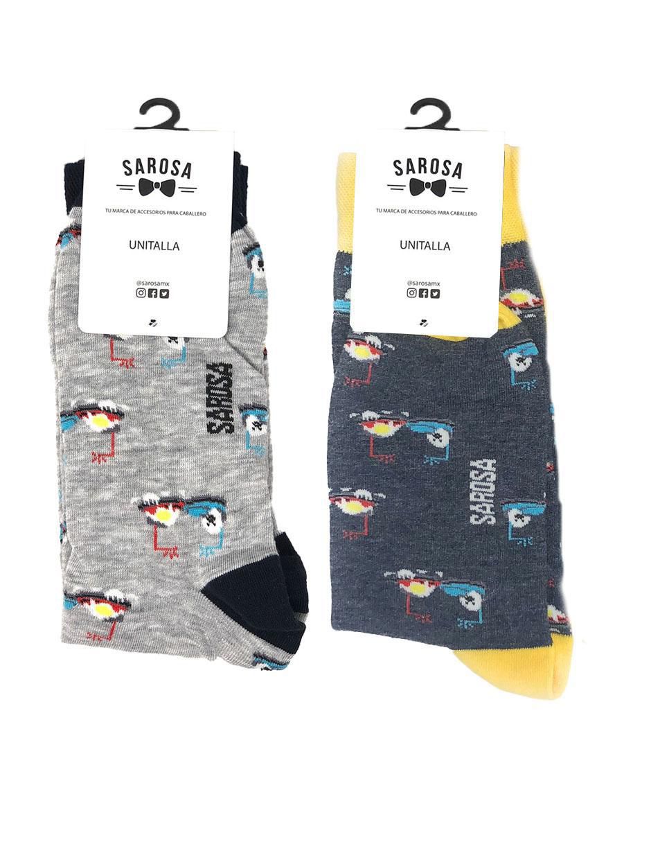Set de calcetín de algodón para hombre 2 pares 4