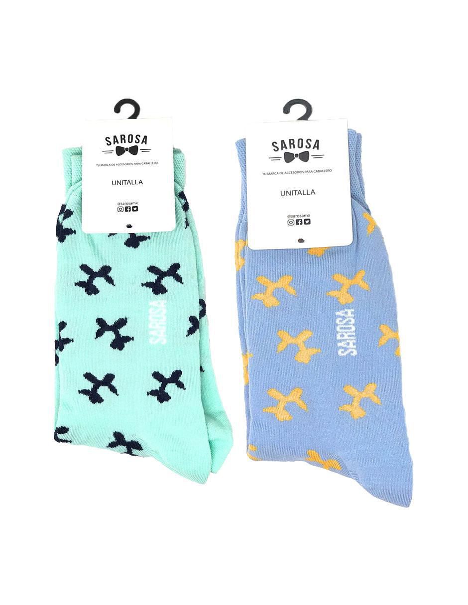 Set de calcetín de algodón para hombre 2 pares 4