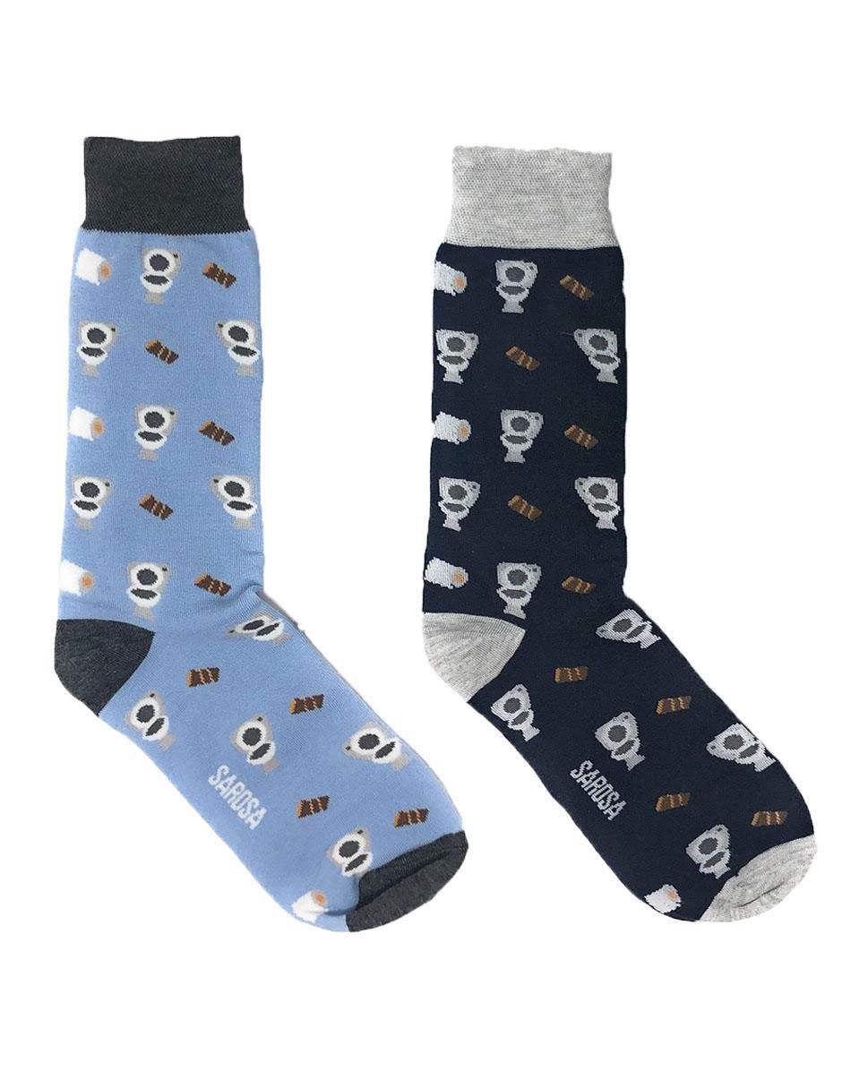 Set de calcetín comfort de algodón para hombre 2 pares 2