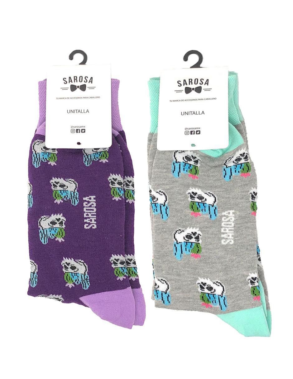 Set de calcetín comfort de algodón para hombre 2 pares 4