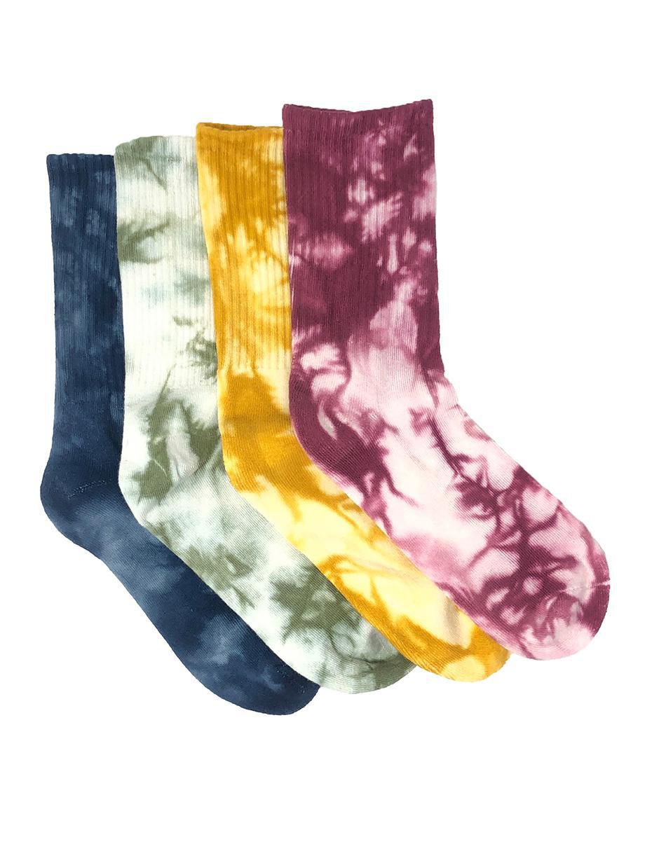 Set de calcetín comfort de algodón para hombre 4 pares