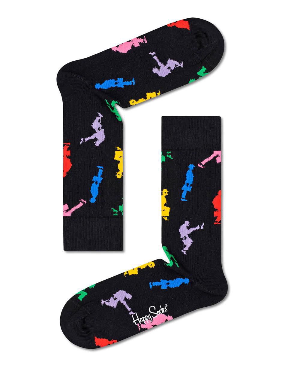 Happy Socks Super Dad Sock Calcetines, Multicolor (Multicolour 630),  7/10/2019 (Talla del Fabricante: 41-46) para Hombre: : Moda