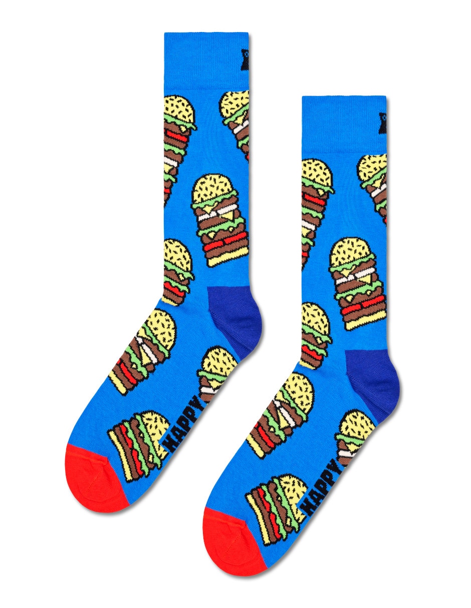  Happy Socks Calcetines de rayas y puntos para hombre, Li Gris  Pastel : Ropa, Zapatos y Joyería