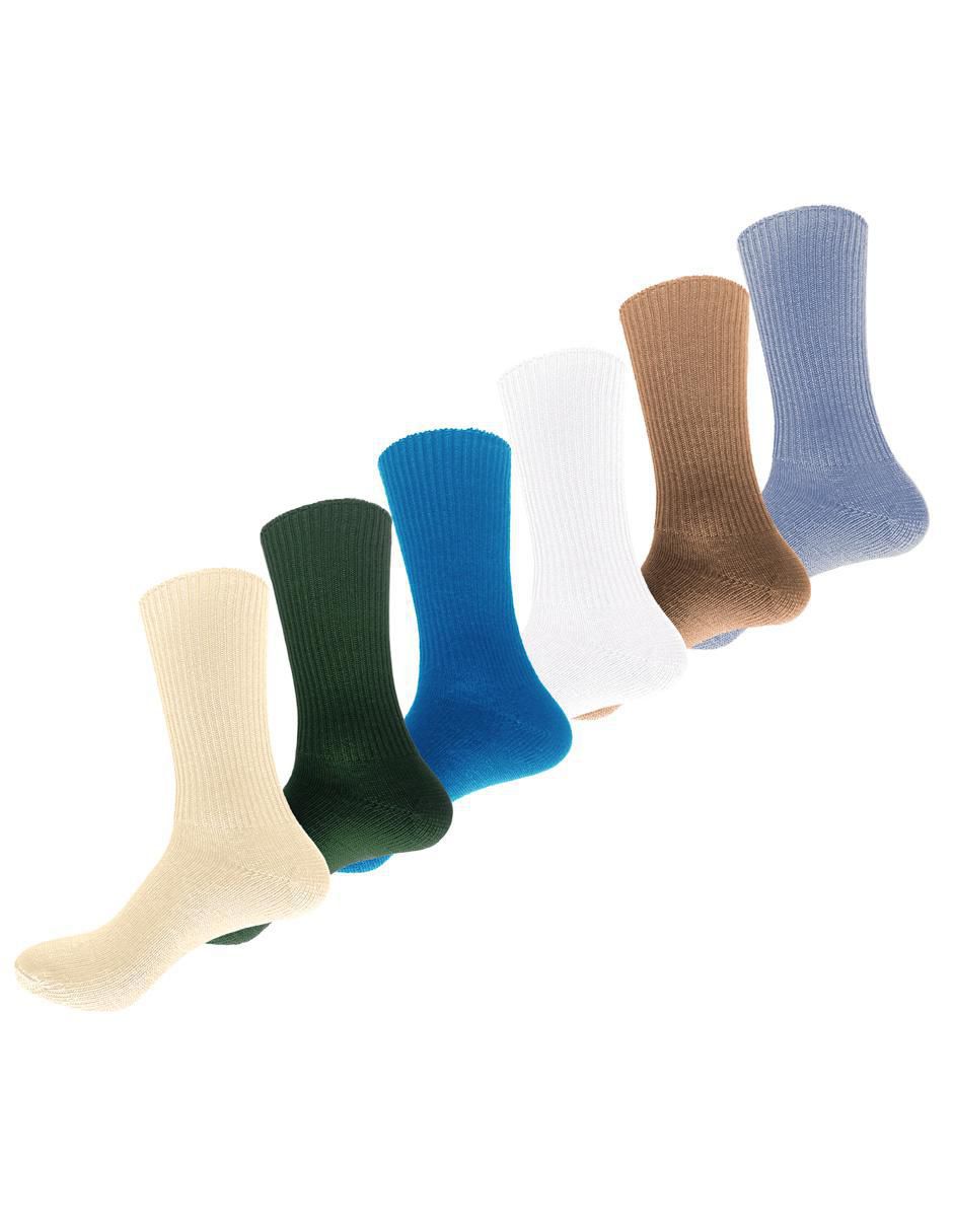Set de calcetín comfort para hombre 6 pares