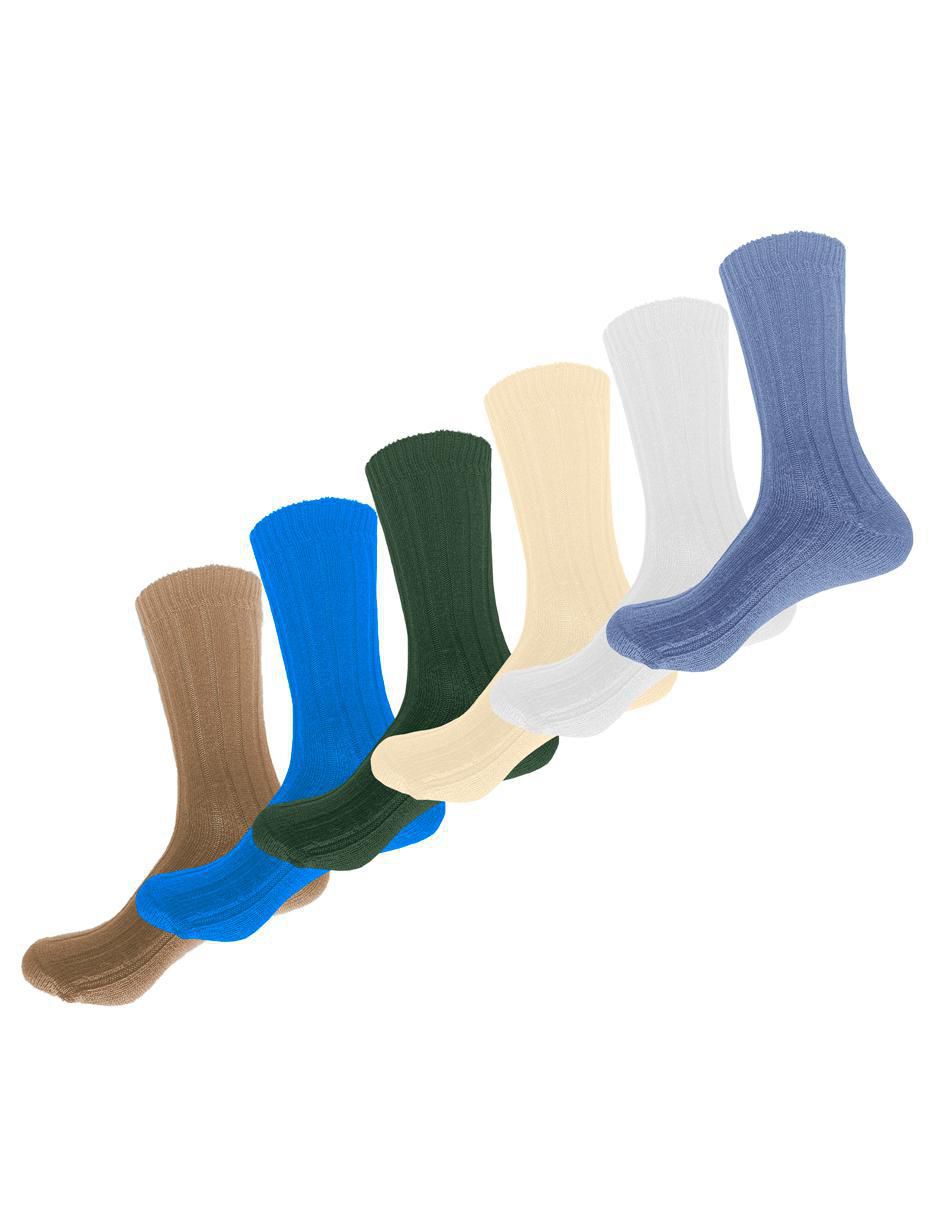 Set de calcetín comfort para hombre 6 pares