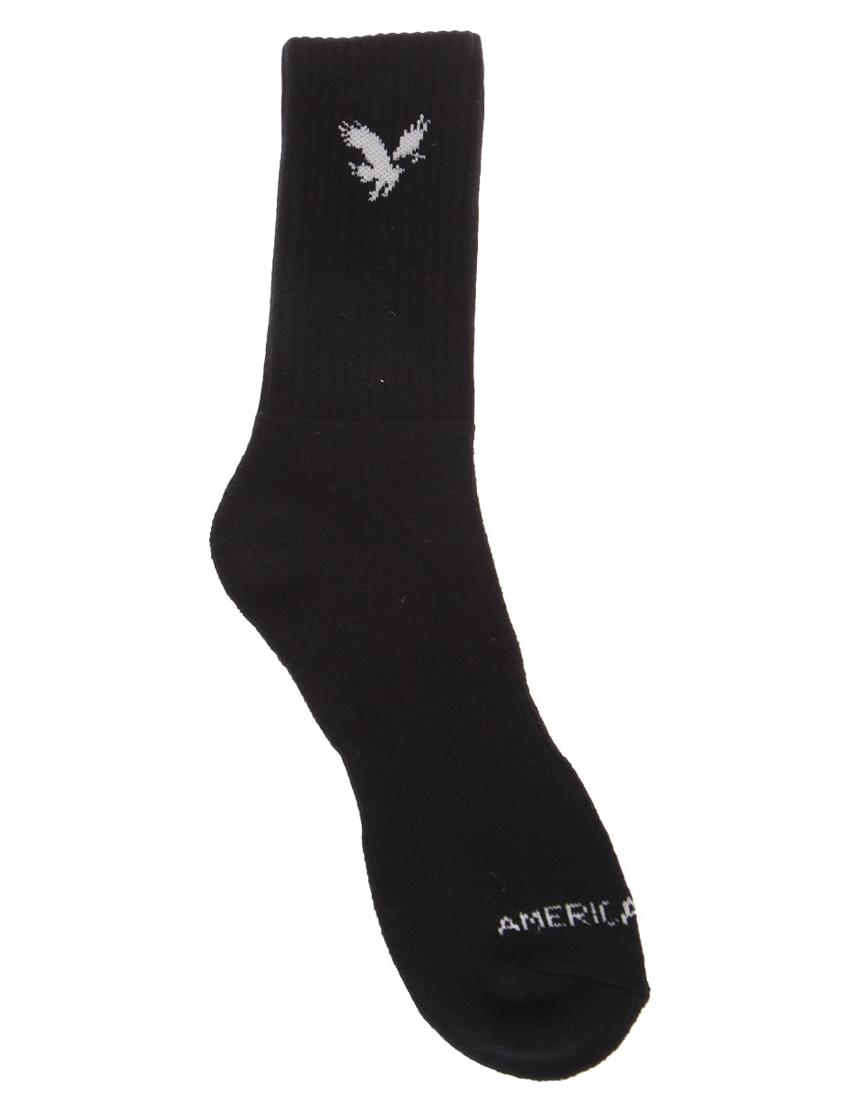 Calceta de algodón para hombre