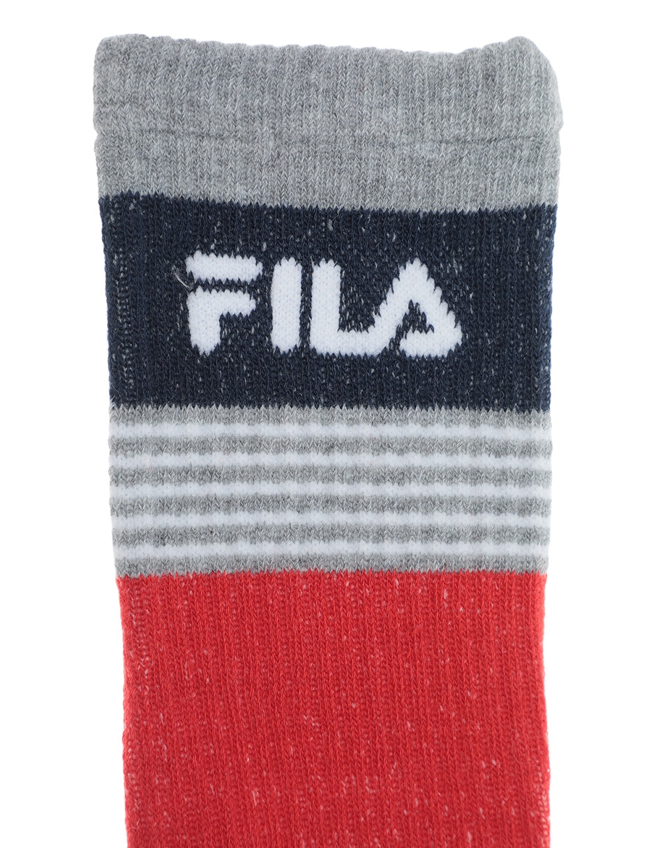 Set de calceta de algodón para hombre 3 pares 2