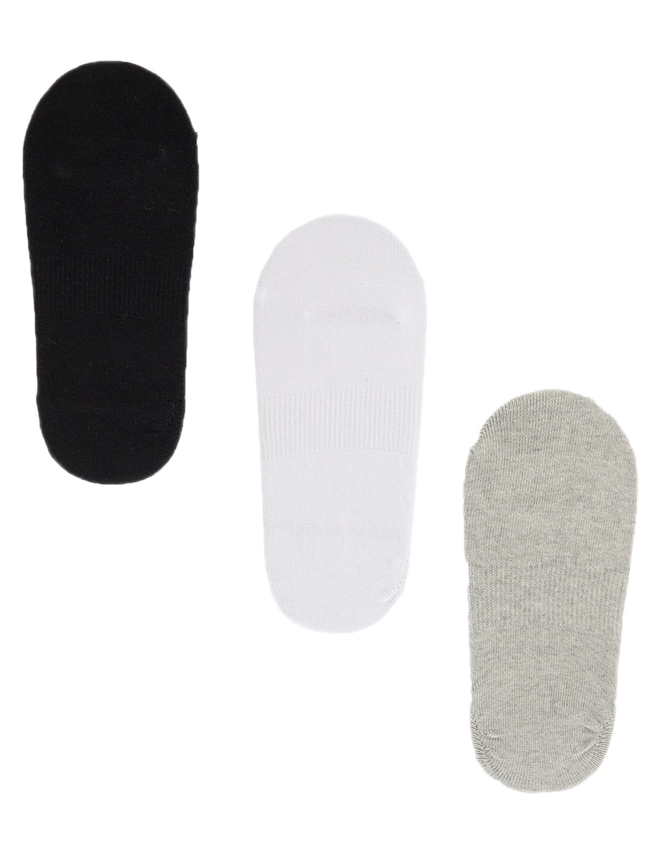 Set protector de pie comfort de algodón para hombre 3 pares 2