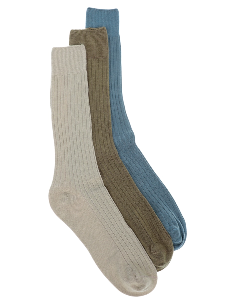 Set de calcetín comfort para hombre 3 pares