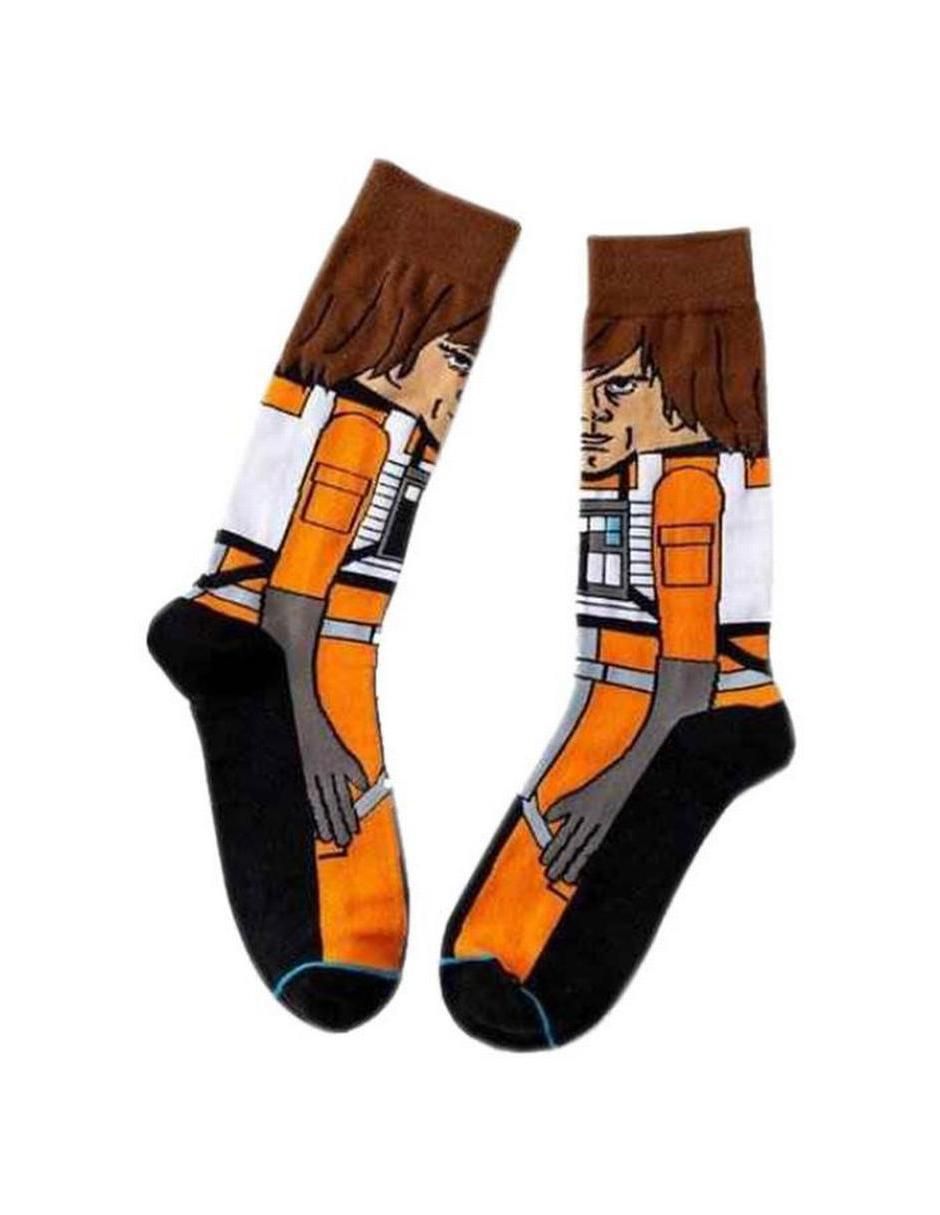 Calceta Luke Skywalker transpirable de algodón para hombre 5