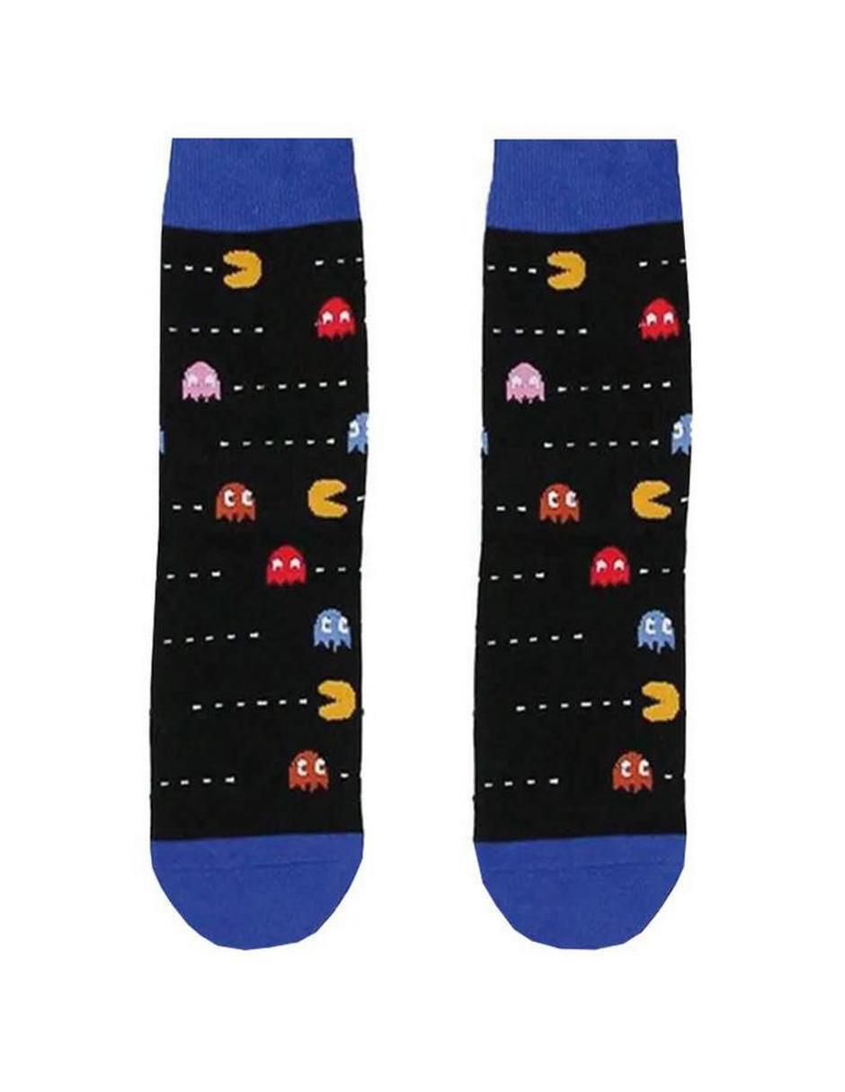 Calceta Pac Man transpirable de algodón para hombre 4