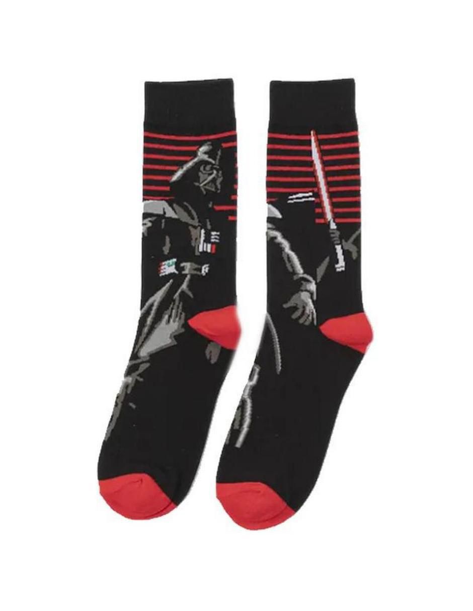 Calceta Darth Vader transpirable de algodón para hombre 3