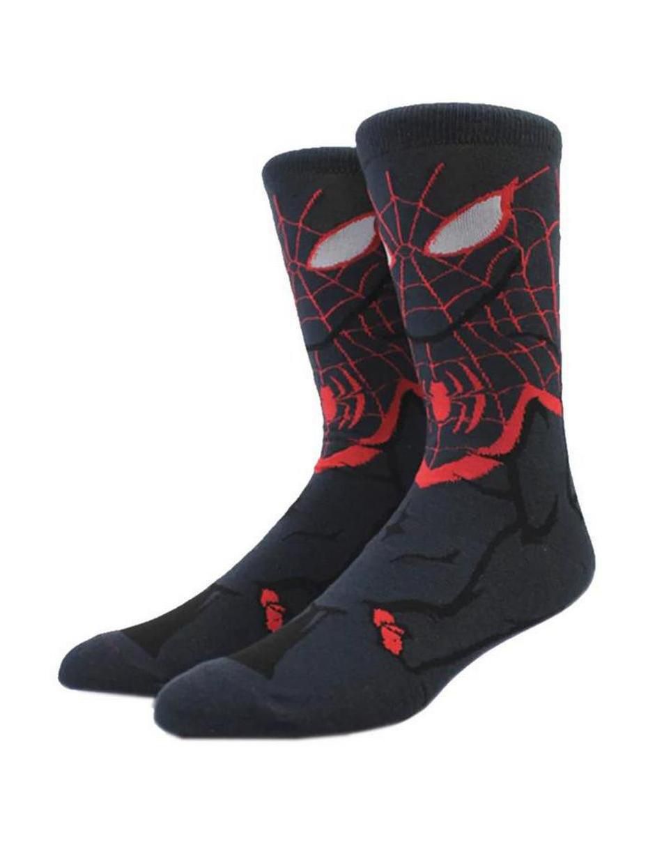 Calceta Miles Morales transpirable de algodón para hombre