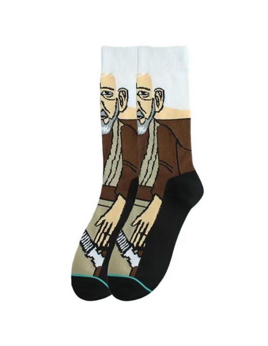 Calceta Obi Wan Kenobi transpirable de algodón para hombre 3
