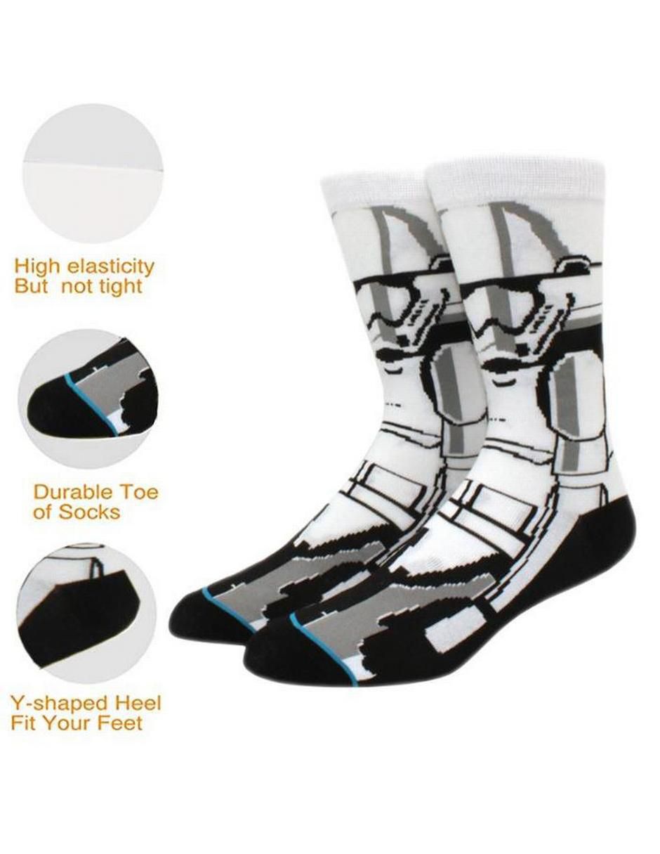 Calceta First Order Stormtrooper transpirable de algodón para hombre 4