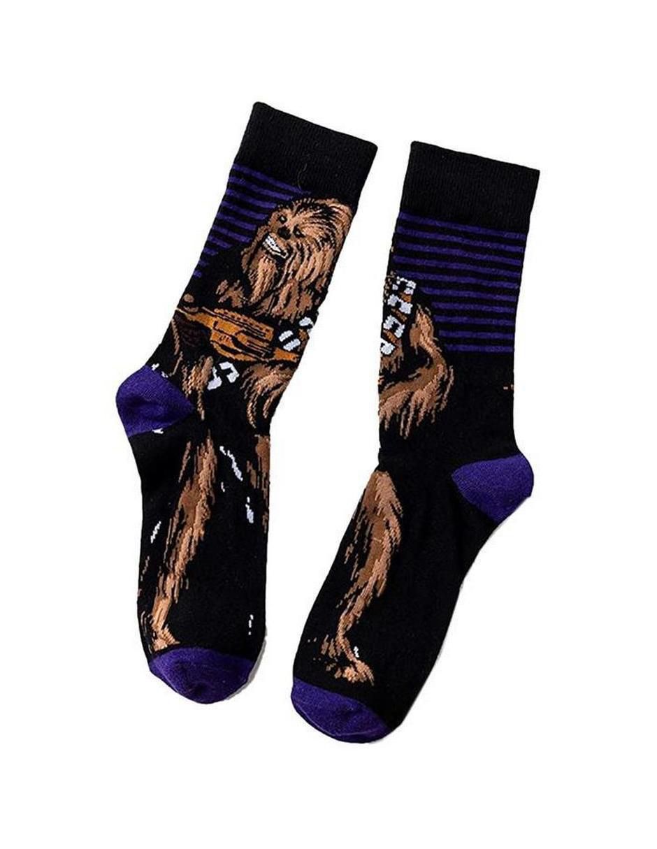 Calceta Chewbacca transpirable de algodón para hombre 3