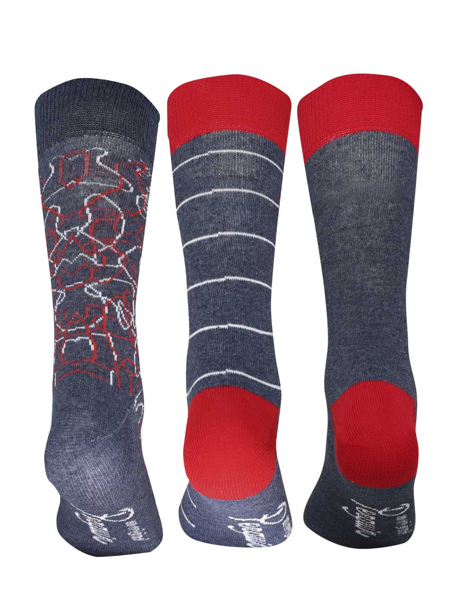 Set de calcetínes de algodón para hombre 3 pares 2