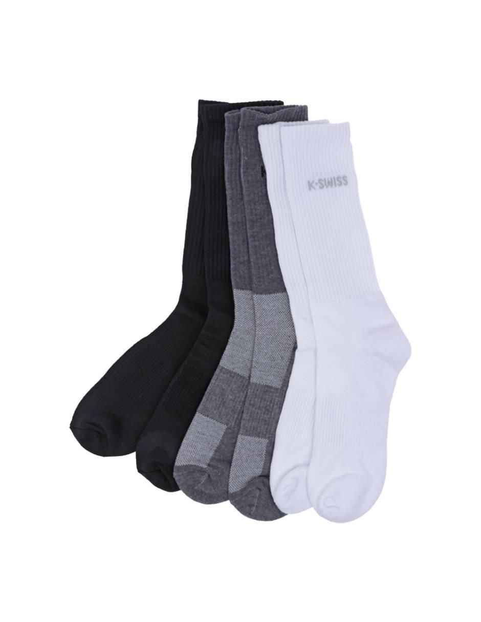 Set de calceta comfort de algodón para hombre 3 pares
