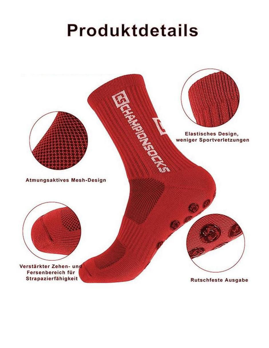 Calceta antiderrapante para hombre 4